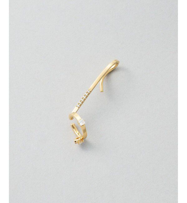 Jouete「[トーンカフス] ジルコニア」|イヤーカフ|