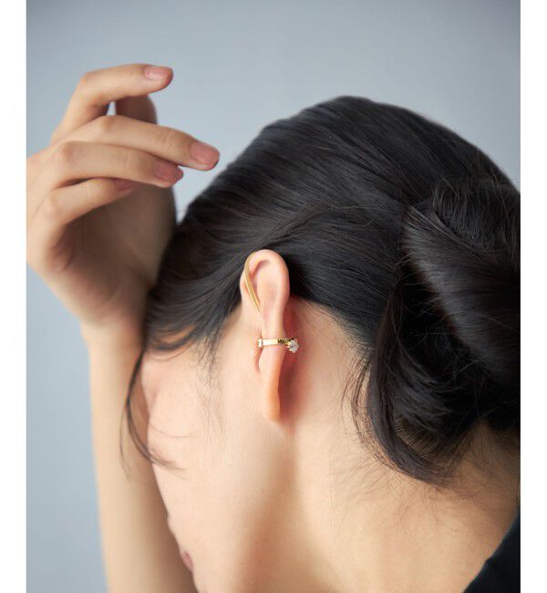 Jouete「[トーンカフス] ジルコニア」|イヤーカフ|