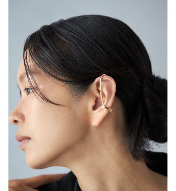 Jouete「[トーンカフス] ジルコニア」|イヤーカフ|