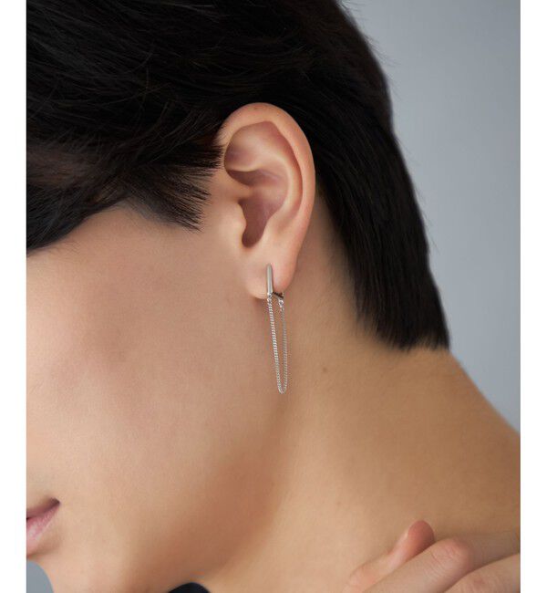 Jouete「[プッシュイヤリング] チェーン」|イヤリング|