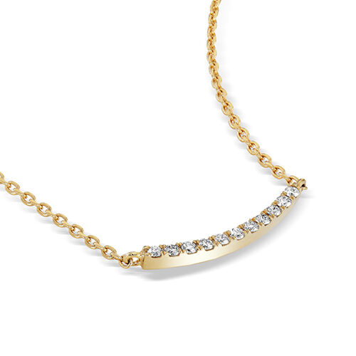 STAR JEWELRY「DIAMOND LINE NECKLACE」|ネックレス|