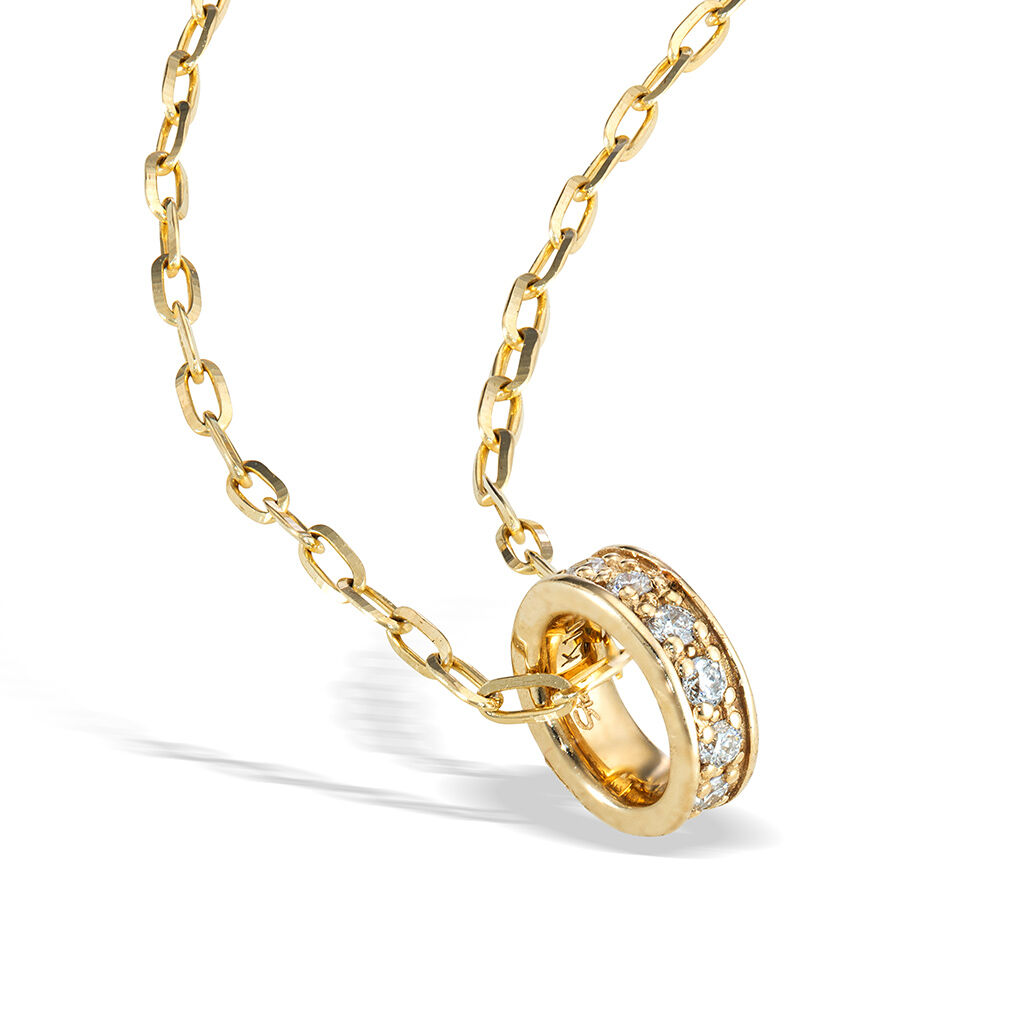 STAR JEWELRY「MINI RING CHARM」|ネックレス|