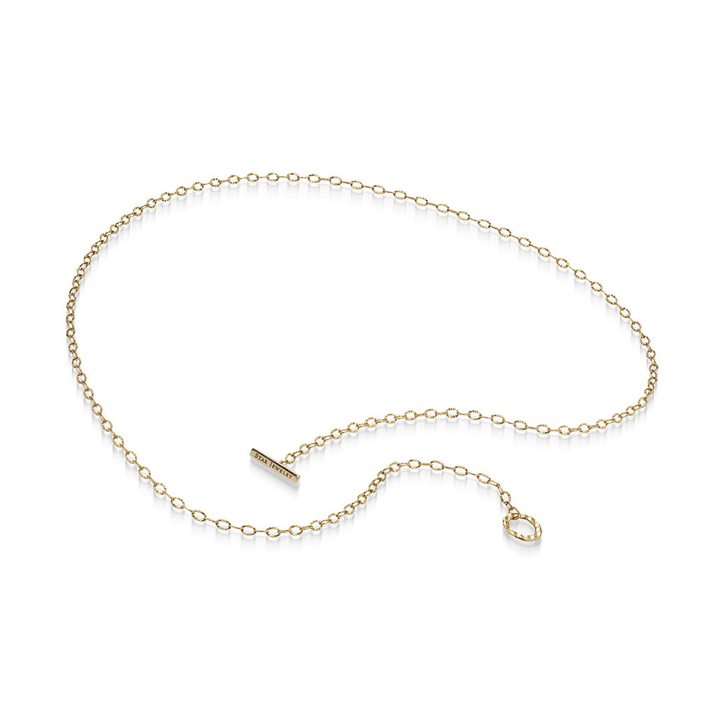 STAR JEWELRY「SPARKLE TEXTURE NECKLACE」|ネックレス|