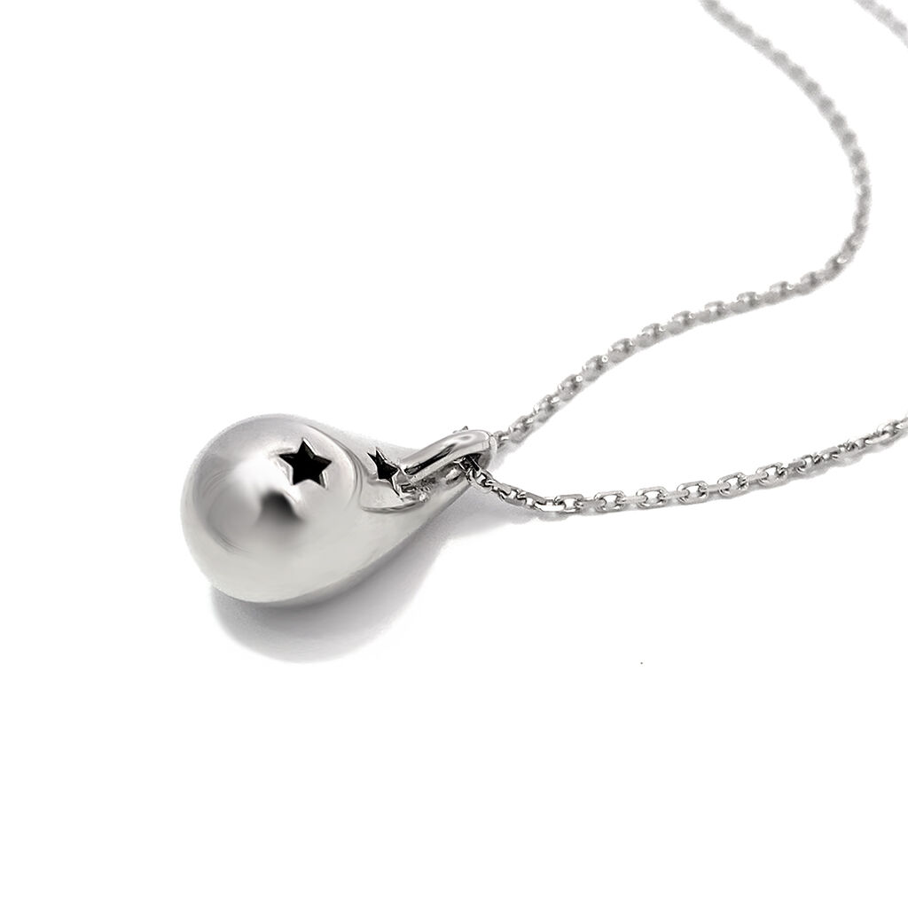 STAR JEWELRY「PUFFY DROP」|ネックレス|