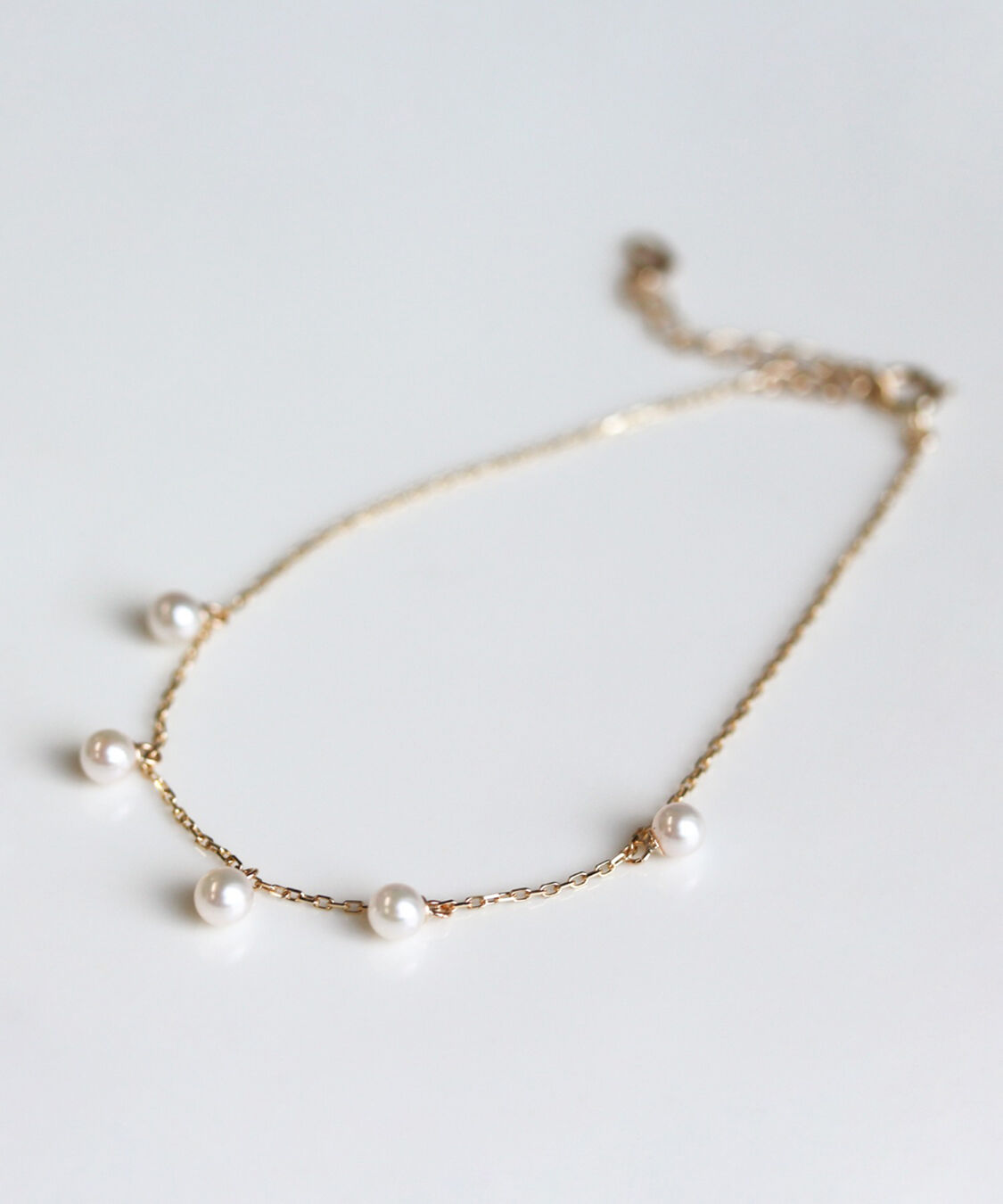  「K10YG/PG アコヤパール ブレスレット」|ブレスレット・バングル|