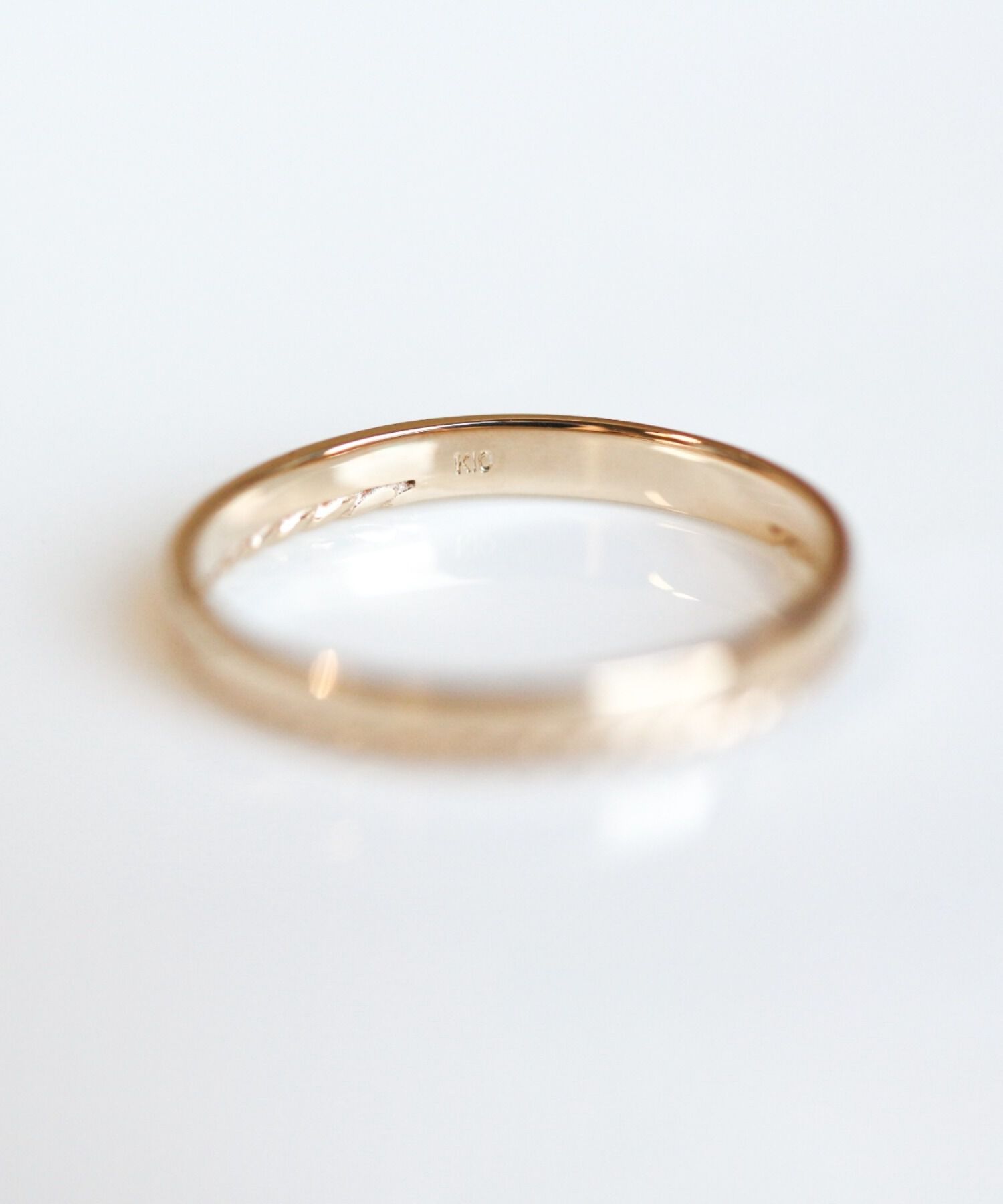  「ゴールド リング | K10YG」|リング|