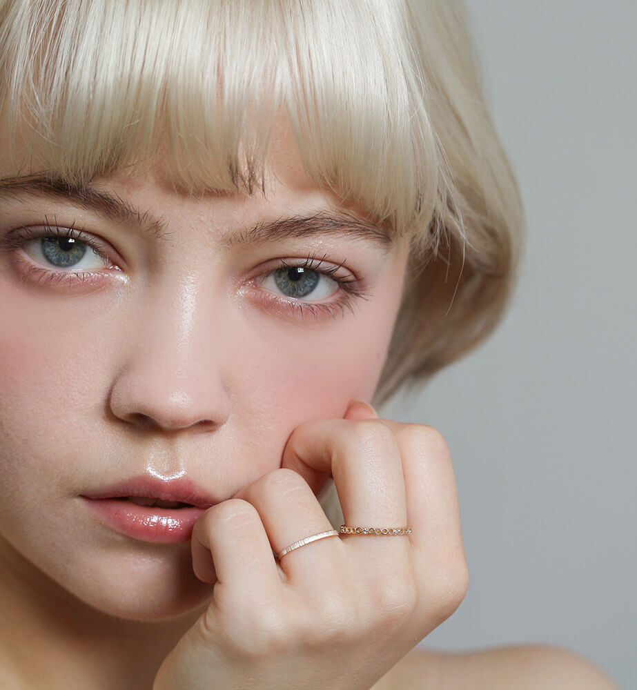  「ダイヤモンド リング | K10YG」|リング|