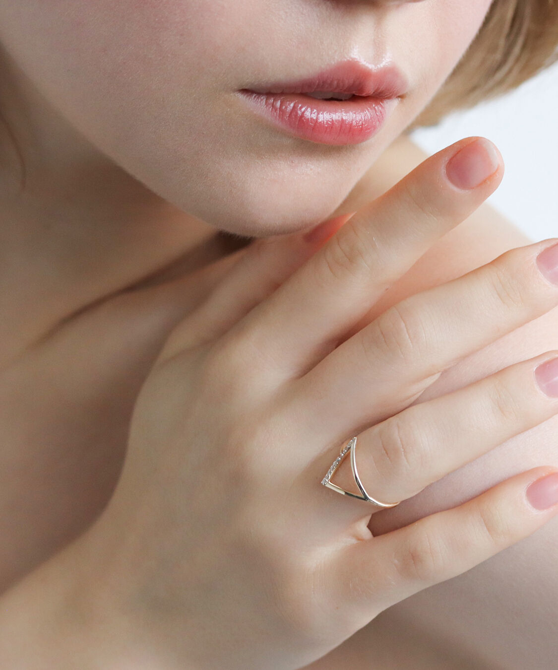  「ダイヤモンド リング  | K10YG〈ステラ〉〈世界最小〉」|リング|