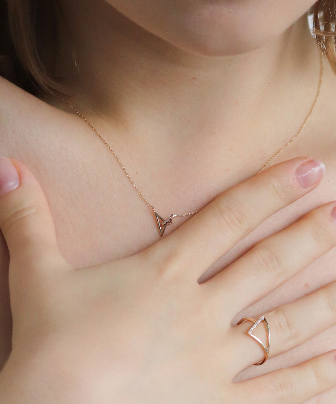  「ダイヤモンド リング  | K10YG〈ステラ〉〈世界最小〉」|リング|