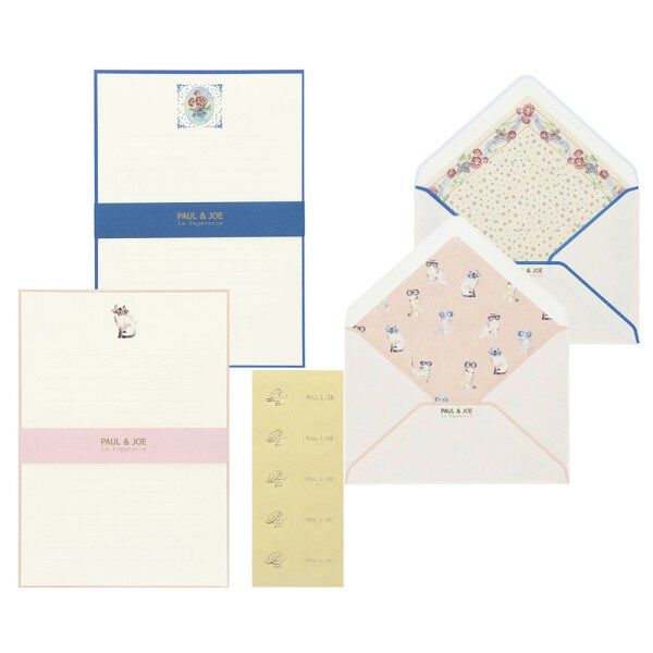 PAUL&JOE「レターセット・ボックス入り／ポール＆ジョー」|ステーショナリー|ｽｶｰﾌ& ｶﾞｯﾃｨ