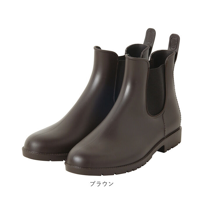 Wpc.「サイドゴア レインブーツ ショート レインシューズ レディース ブランド wpc ショートブーツ」|レインシューズ|