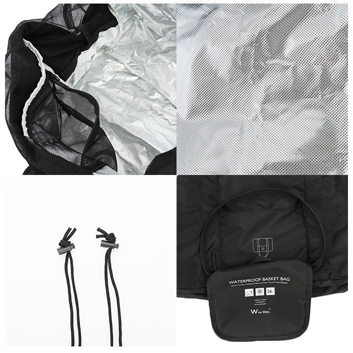 Wpc.「エコバッグ レジカゴ 保冷 通販 折りたたみ コンパクト 丈夫 保冷バッグ 大容量 レジかご 軽量」|エコバッグ|