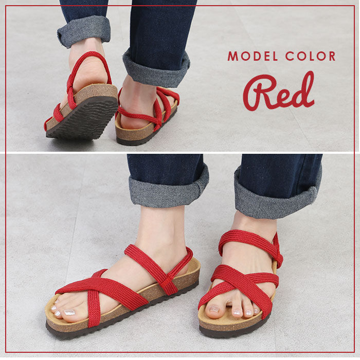 BACKYARD FAMILY「アルコペディコ 通販 サルーテライン SANTANA サンタナ サンダル レディース ぺたんこ」|サンダル|