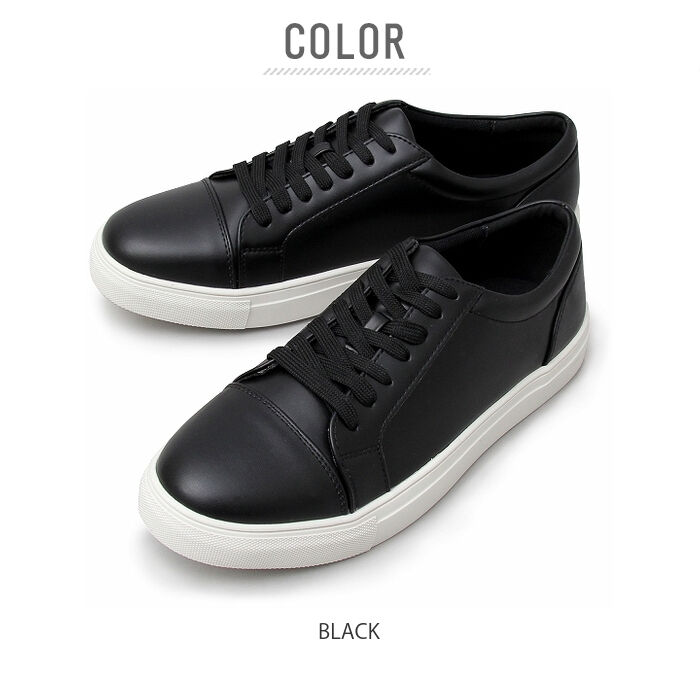 BACKYARD FAMILY「スニーカー メンズ 白 通販 黒 ホワイト ブラック ローカット レースアップ シンプル」|スニーカー|