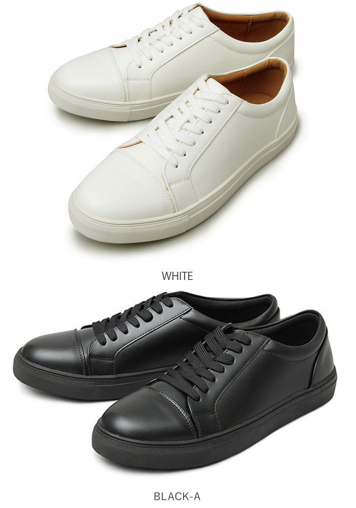 BACKYARD FAMILY「スニーカー メンズ 白 通販 黒 ホワイト ブラック ローカット レースアップ シンプル」|スニーカー|