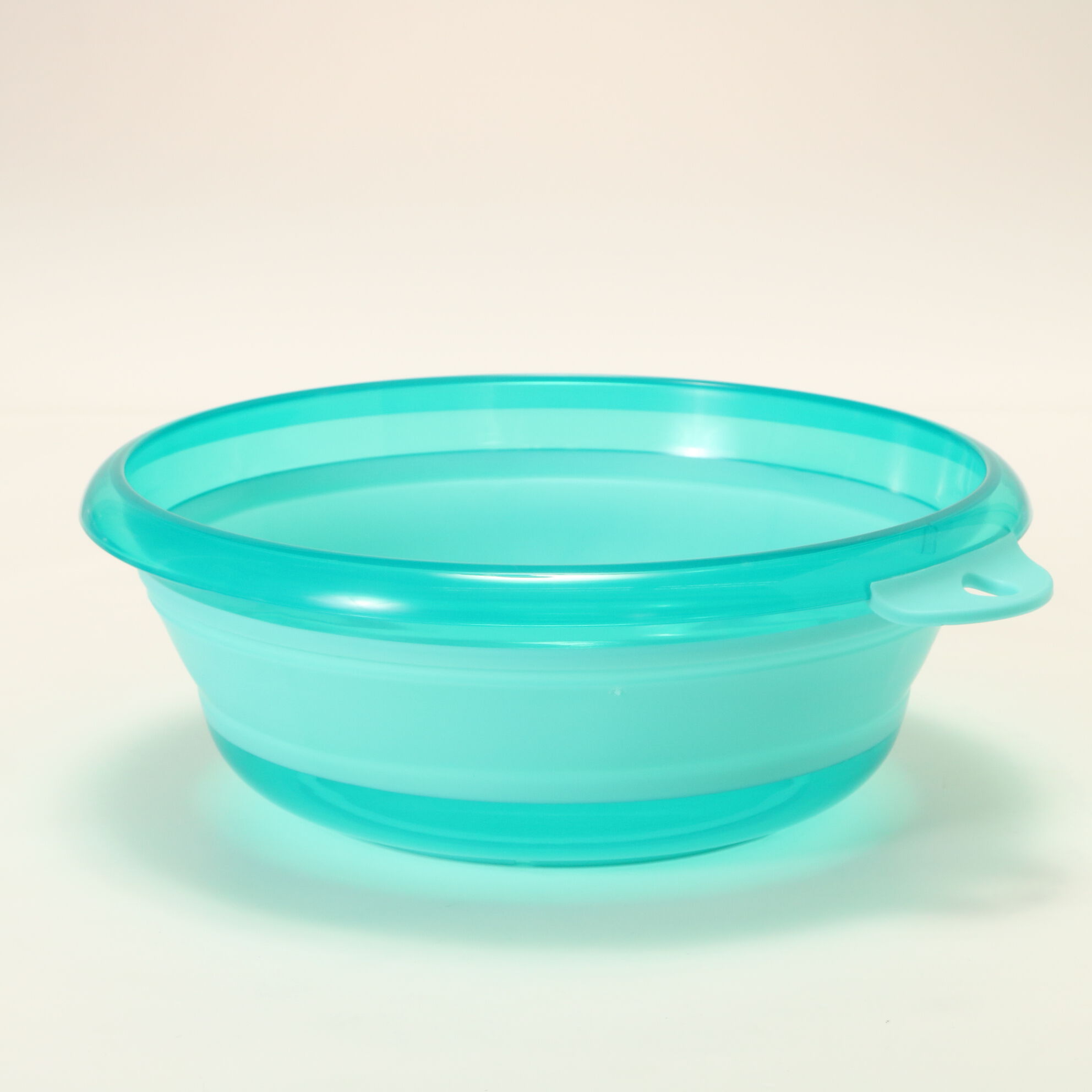 BACKYARD FAMILY「ソフト湯おけ 折りたためる 折りたたみ バス用品 定番 風呂グッズ バスグッズ ハンディーボール」|トイレタリー・ランドリーグッズ|ブルー1