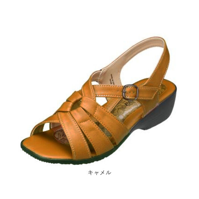 BACKYARD FAMILY「サンダル レディース 夏 通販 履きやすい ストラップサンダル パンジー pansy 歩きやすい」|サンダル|