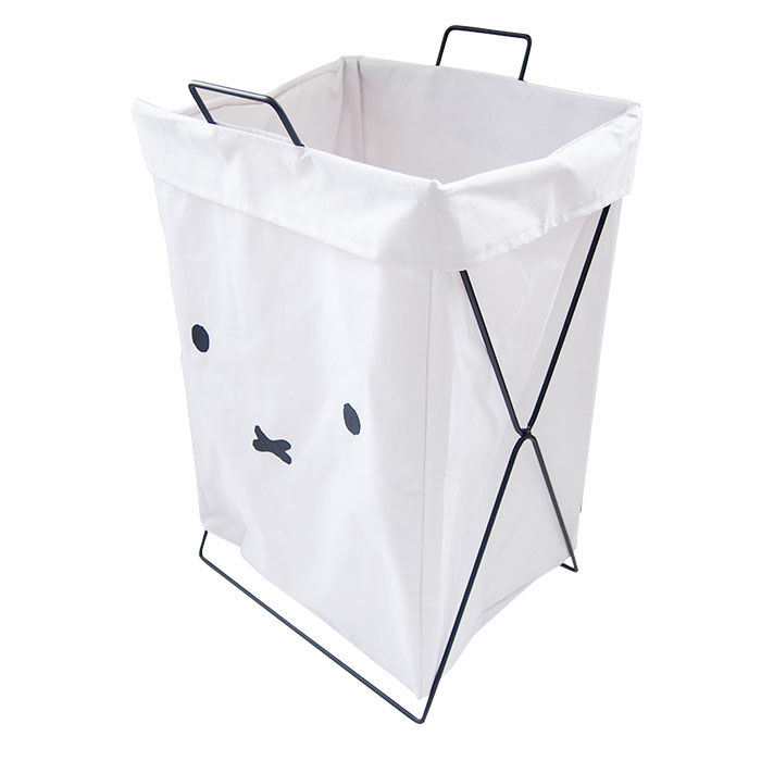 BACKYARD FAMILY「ランドリーバスケット 折りたたみ 通販 折り畳み 横型 ミッフィー キャラクター グッズ」|トイレタリー・ランドリーグッズ|