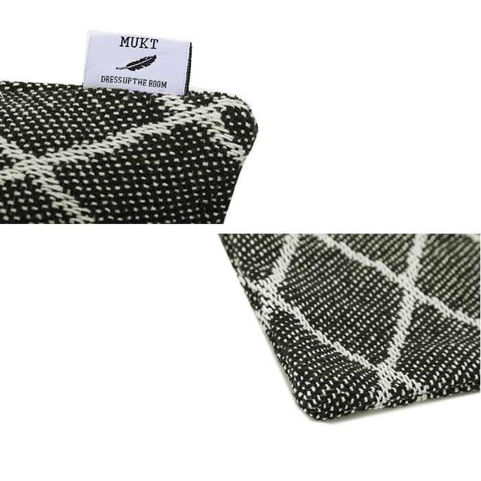 BACKYARD FAMILY「クッションカバー おしゃれ 通販 43 x 43cm かわいい モダン ツイスト モザイク」|クッション・クッションカバー|