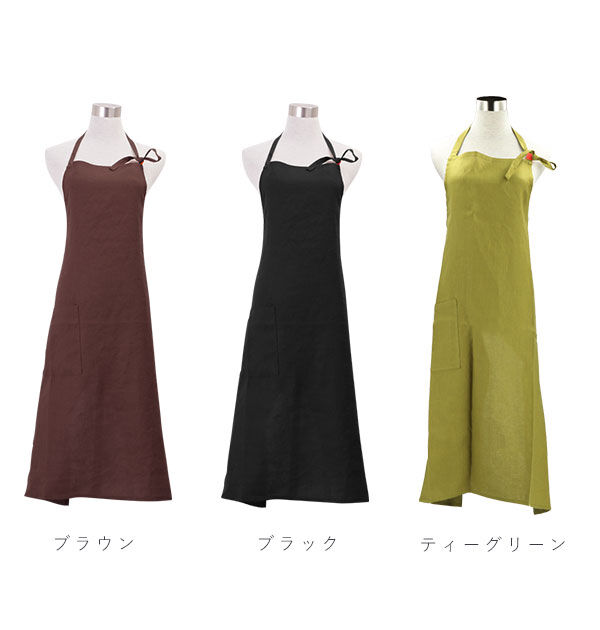 BACKYARD FAMILY「リネン エプロン 麻 リネンエプロン ワークエプロン 母の日 ギフト ビブエプロン 全8色」|食器・キッチングッズ|