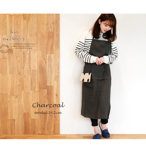 BACKYARD FAMILY「リネン エプロン 麻 リネンエプロン ワークエプロン 母の日 ギフト ビブエプロン 全8色」|食器・キッチングッズ|