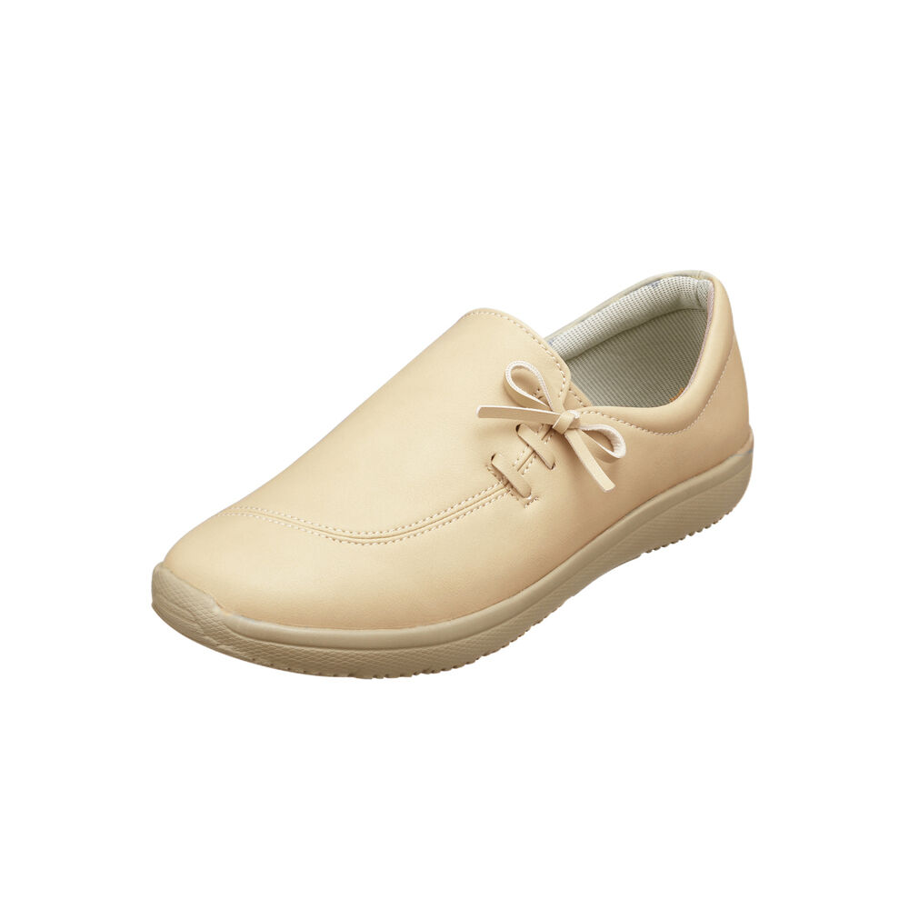 BACKYARD FAMILY「パンジー 靴 通販 Pansy カジュアルシューズ スニーカー スリッポン レディース シンプル」|スリッポン|ホワイト1