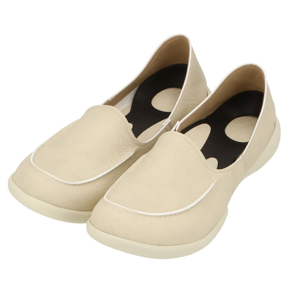 BACKYARD FAMILY「リゲッタ 靴 レディース 通販 ドライビングシューズ  ローファー コンフォートシューズ 運転」|スリッポン|ホワイト1