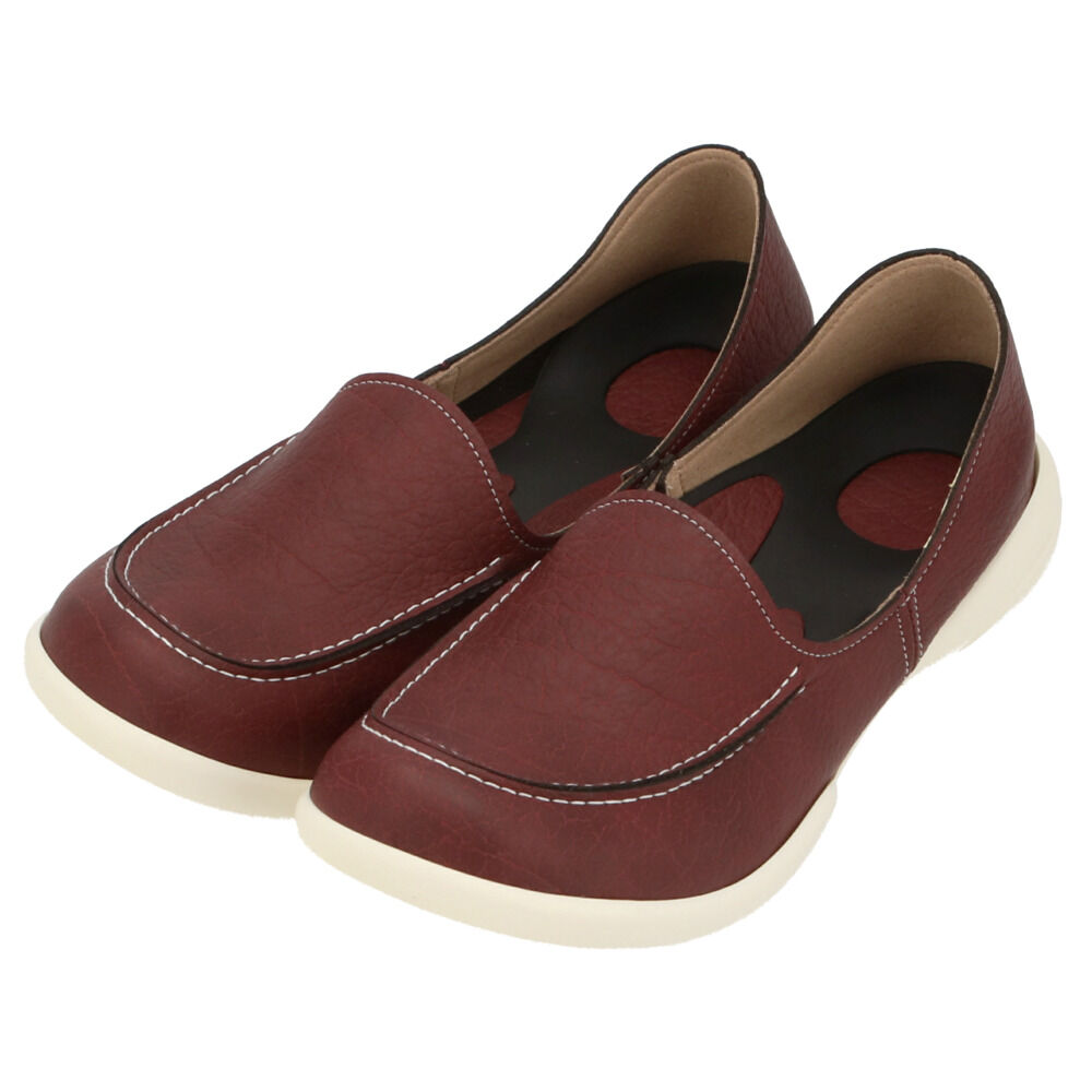 BACKYARD FAMILY「リゲッタ 靴 レディース 通販 ドライビングシューズ  ローファー コンフォートシューズ 運転」|スリッポン|ブラウン2