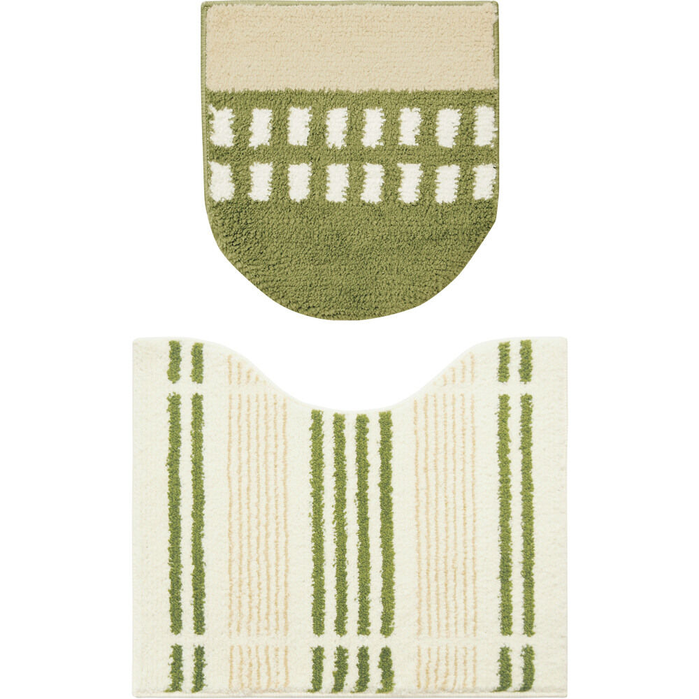 BACKYARD FAMILY「トイレ マット カバー セット 通販 SOPO トイレ2点セット 2点セット 蓋カバー フタカバー」|トイレタリー・ランドリーグッズ|その他3