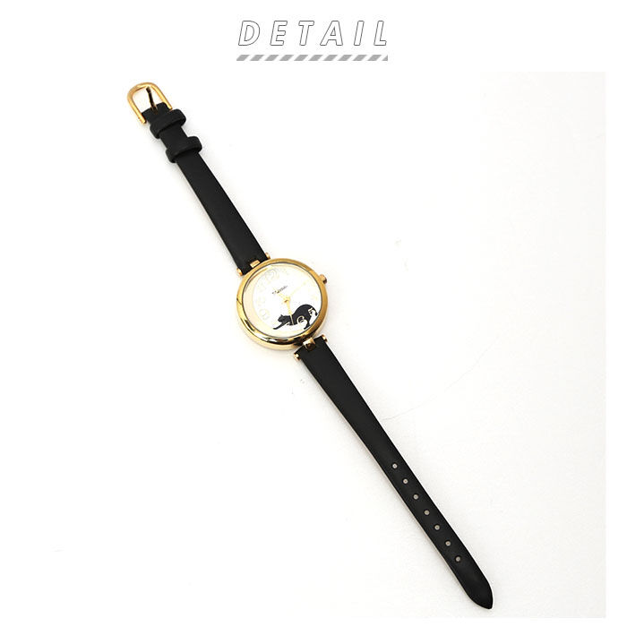 BACKYARD FAMILY「腕時計 レディース かわいい 通販 ガット 丸型 ウォッチ アナログ リストウォッチ」|腕時計|