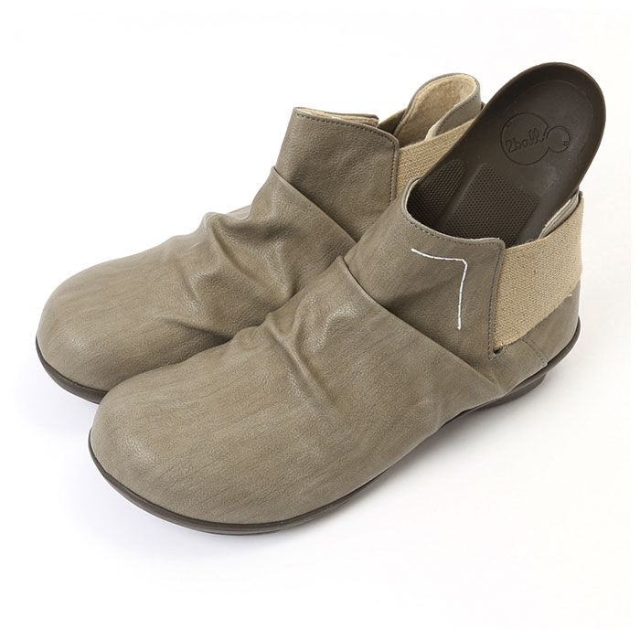 BACKYARD FAMILY「ショートブーツ レディース 歩きやすい 通販 靴 ブーツ 歩きやすい 2ball 幅広 ブランド」|ショートブーツ|