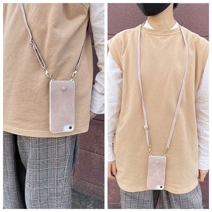 BACKYARD FAMILY「スマホケース ショルダー タイプ 通販 スマホショルダーストラップ 紐 アイフォン13ケース」|モバイルケース|