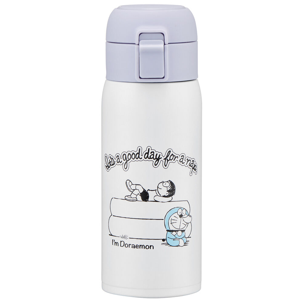 BACKYARD FAMILY「スケーター 水筒 キッズ ワンタッチ 350ml 通販 ステンレスボトル マグボトル 保冷 保温」|食器・キッチングッズ|ホワイト2