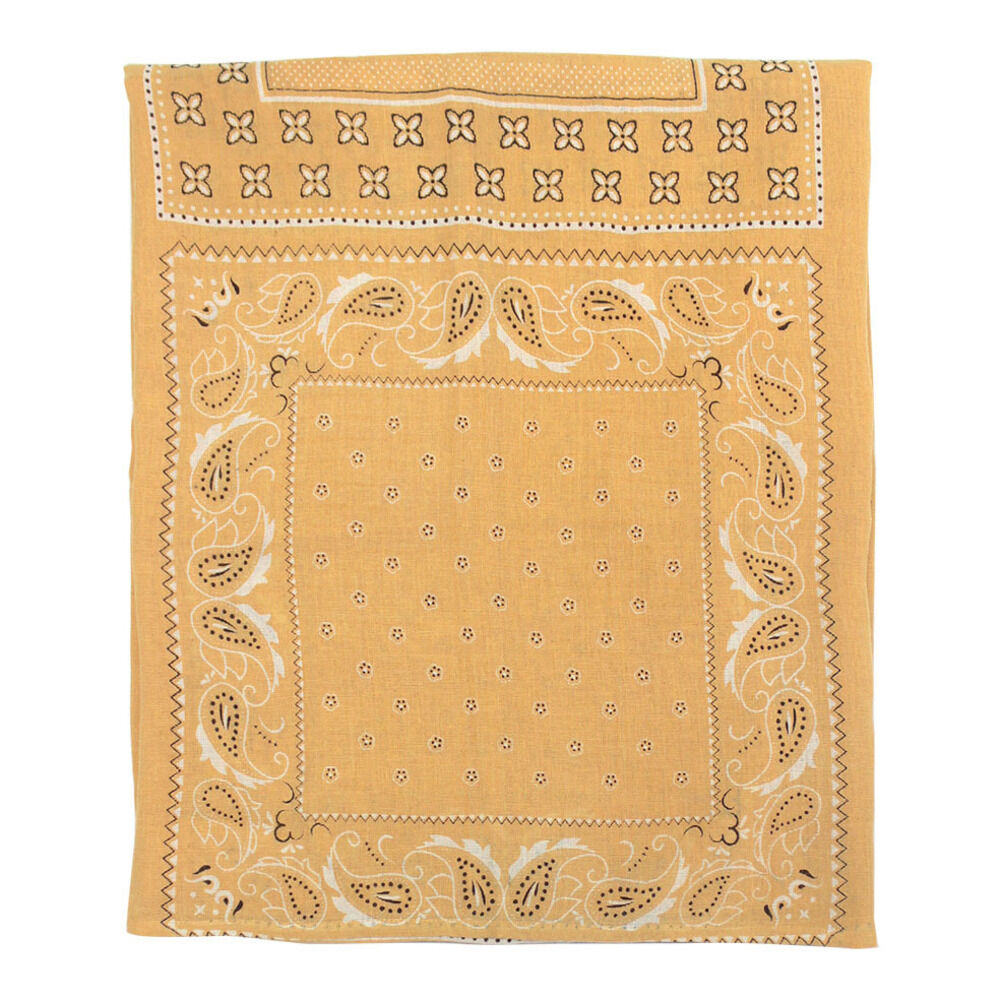 BACKYARD FAMILY「バンダナマルチカバー 大判 マルチカバー 通販 ソファカバー ベッドスプレッド ブランケット」|その他|イエロー1