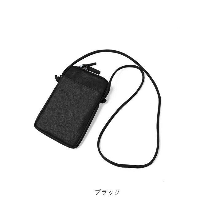 BACKYARD FAMILY「スマホショルダー 大人 かわいい 通販 Blanc Pomm スマホポシェット スマホポーチ 本革」|ショルダー・メッセンジャー|