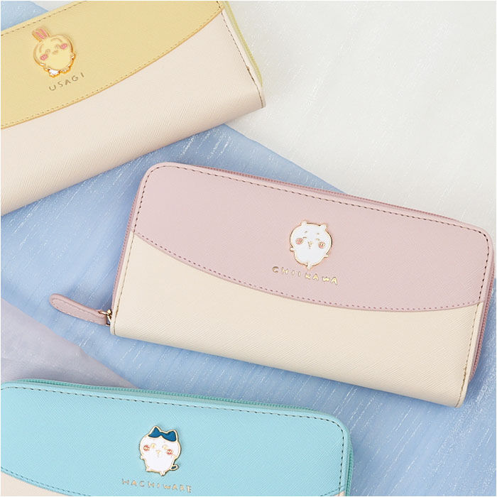 BACKYARD FAMILY「ちいかわ 長財布 通販 財布 ロングウォレット レディース 大容量 かわいい ラウンドファスナー」|財布|
