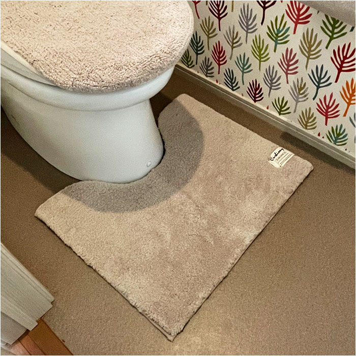 BACKYARD FAMILY「トイレマット 70cm 通販 70x70cm クッショニー2 おしゃれ 洗える マット 大判」|トイレタリー・ランドリーグッズ|
