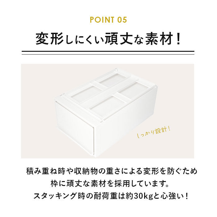 like-it「収納ケース 引き出し 通販 クローゼットシステム S 4個組 ライクイット like it 収納」|その他|