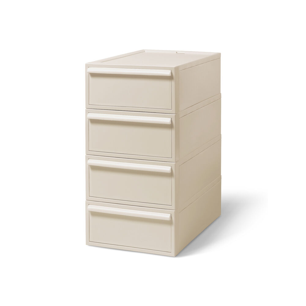 like-it「収納ケース 引き出し 通販 クローゼットシステム S 4個組 ライクイット like it 収納」|その他|ベージュ1