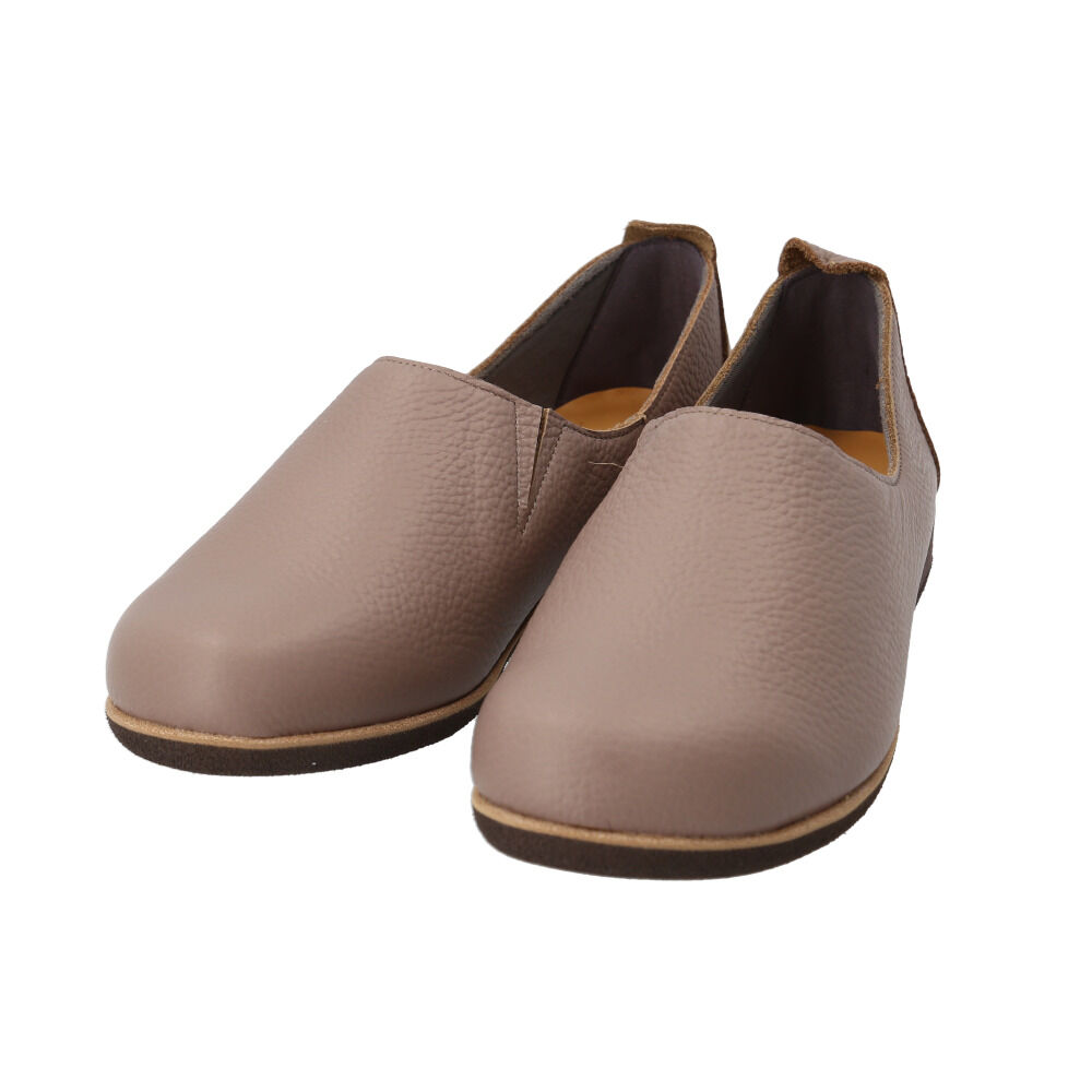 BACKYARD FAMILY「figurino フィグリーノ スリッポン レディース 通販 FT107 フラットシューズ 本革」|スリッポン|ブラウン1