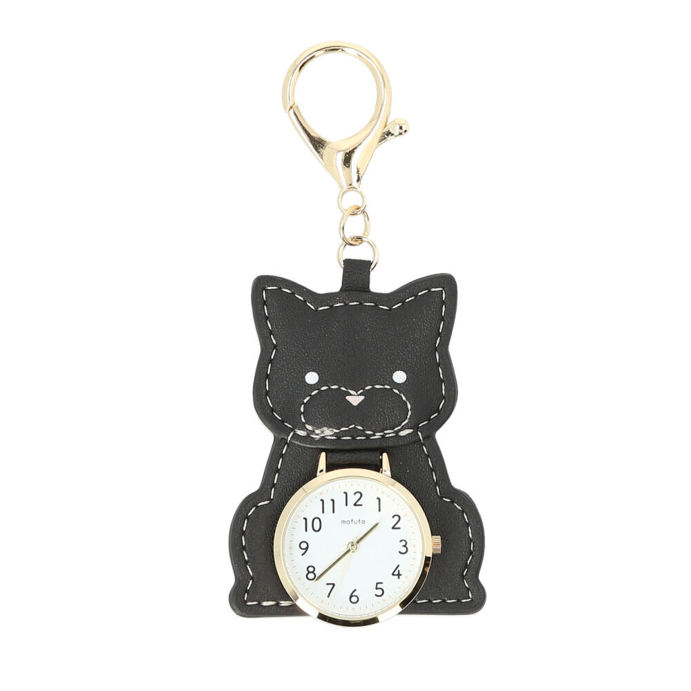 BACKYARD FAMILY「field work フィールドワーク キーチェーンウォッチ アニマル 通販 時計 キーチェーン」|腕時計|ブラック1