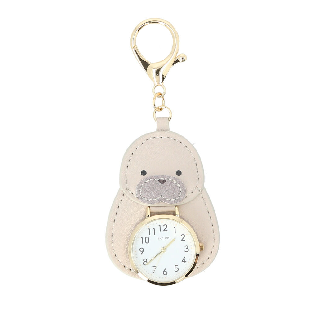 BACKYARD FAMILY「field work フィールドワーク キーチェーンウォッチ アニマル 通販 時計 キーチェーン」|腕時計|グレー1