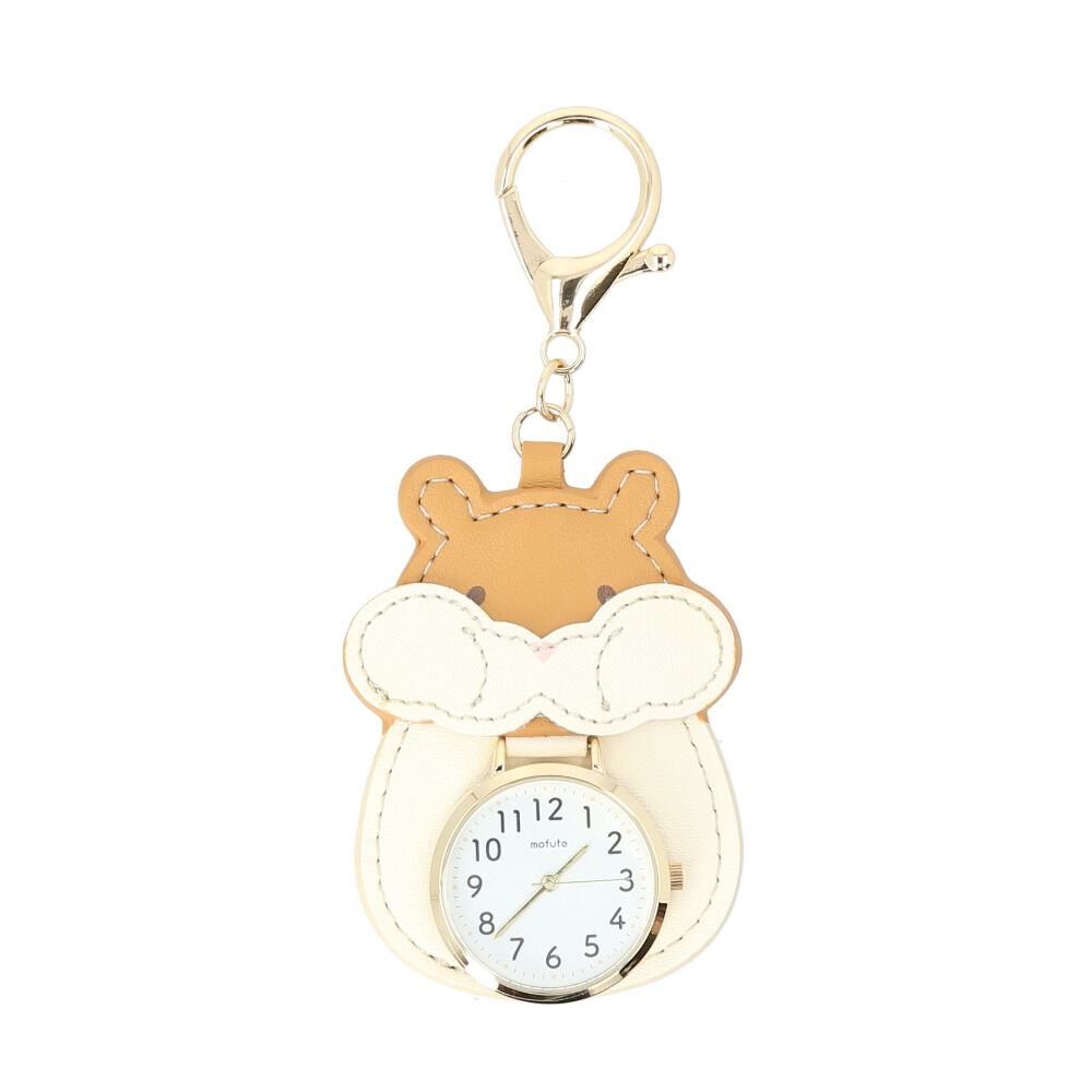 BACKYARD FAMILY「field work フィールドワーク キーチェーンウォッチ アニマル 通販 時計 キーチェーン」|腕時計|ベージュ1