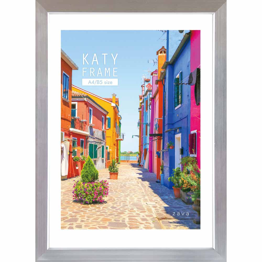 BACKYARD FAMILY「フォトフレーム おしゃれ 通販 A4判 写真立て フォトスタンド 壁掛け用 卓上 置き型 縦型」|その他|シルバー1