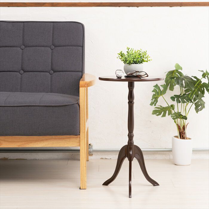 BACKYARD FAMILY「サイドテーブル おしゃれ 丸 通販 CTN-3030 テーブル 机 ナイトテーブル ソファサイド」|その他|