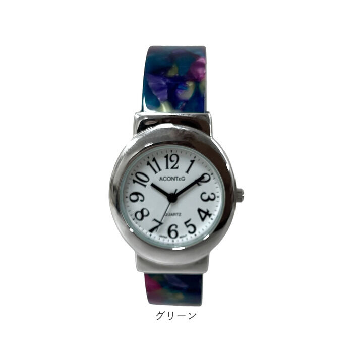 BACKYARD FAMILY「腕時計 レディース かわいい 通販 バングル時計 38mm x 29mm 時計 とけい」|腕時計|