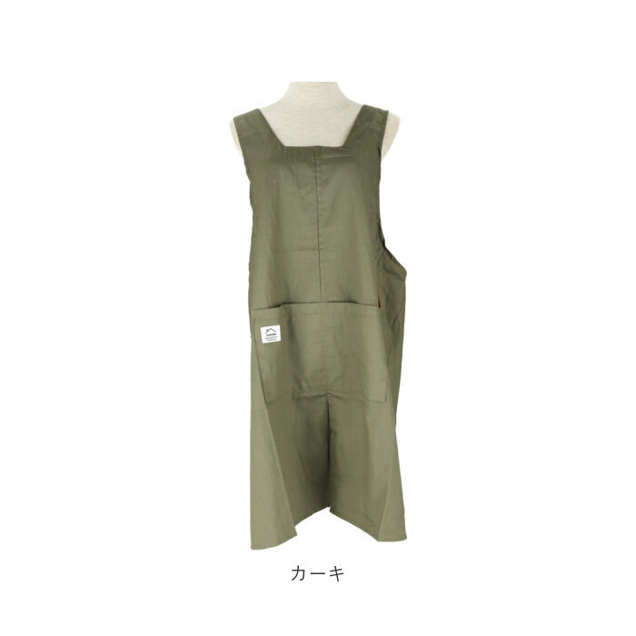 BACKYARD FAMILY「LEENDE レエンデ エプロン ポケット 通販 前掛け 前掛 綿100% 保育士 ワーク」|その他|