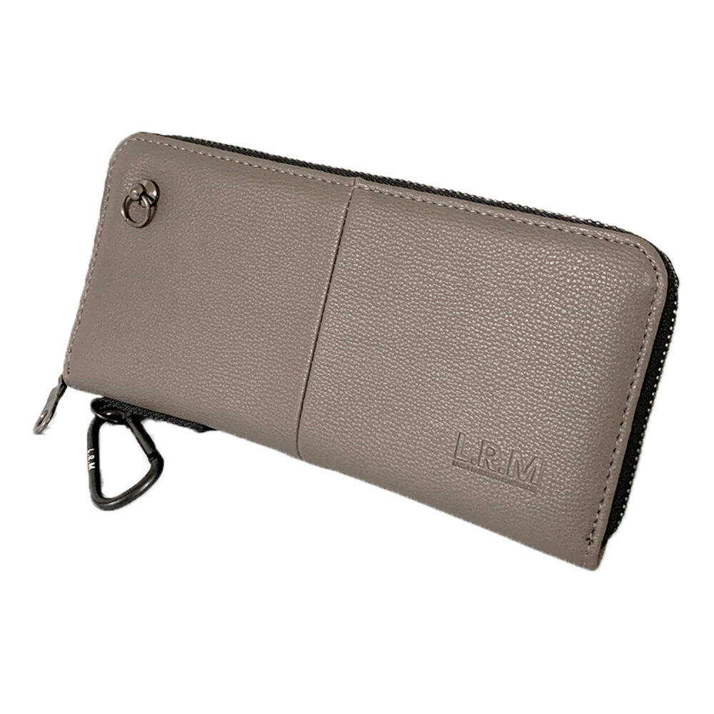 BACKYARD FAMILY「財布 メンズ 長財布 通販 L.R.M CMK20-0753 長サイフ ロングウォレット」|財布|グレー1
