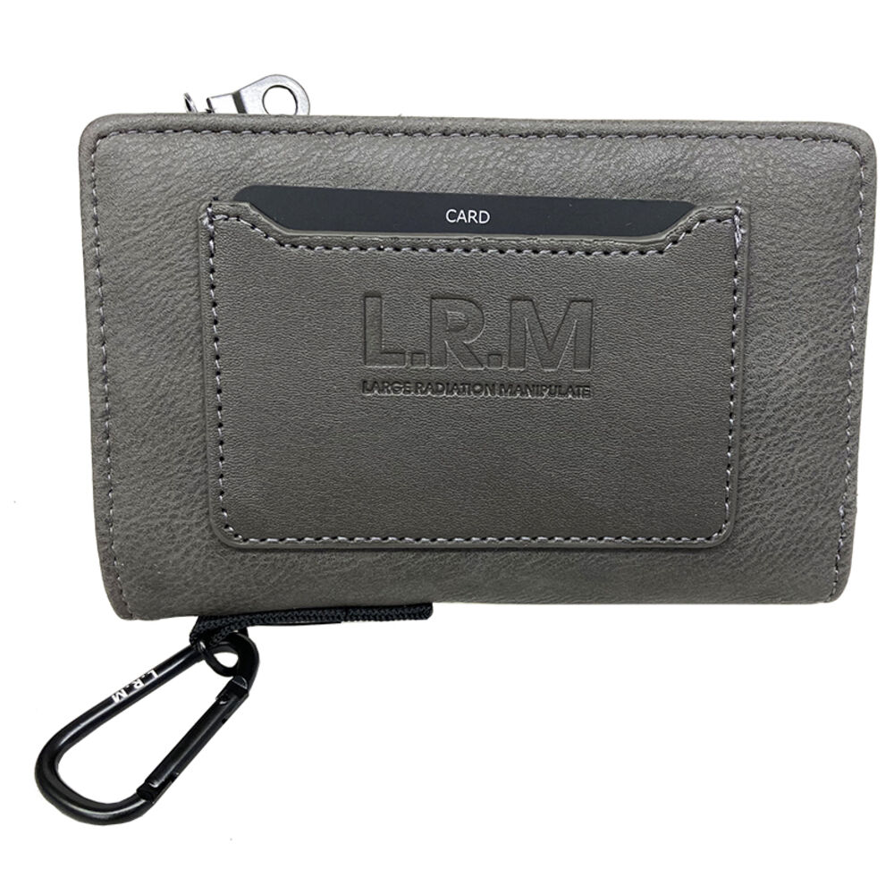 BACKYARD FAMILY「財布 メンズ 通販 二つ折り財布 サイフ さいふ 小銭入れあり ミドル財布 折り財布 折財布 合皮」|財布|グレー1