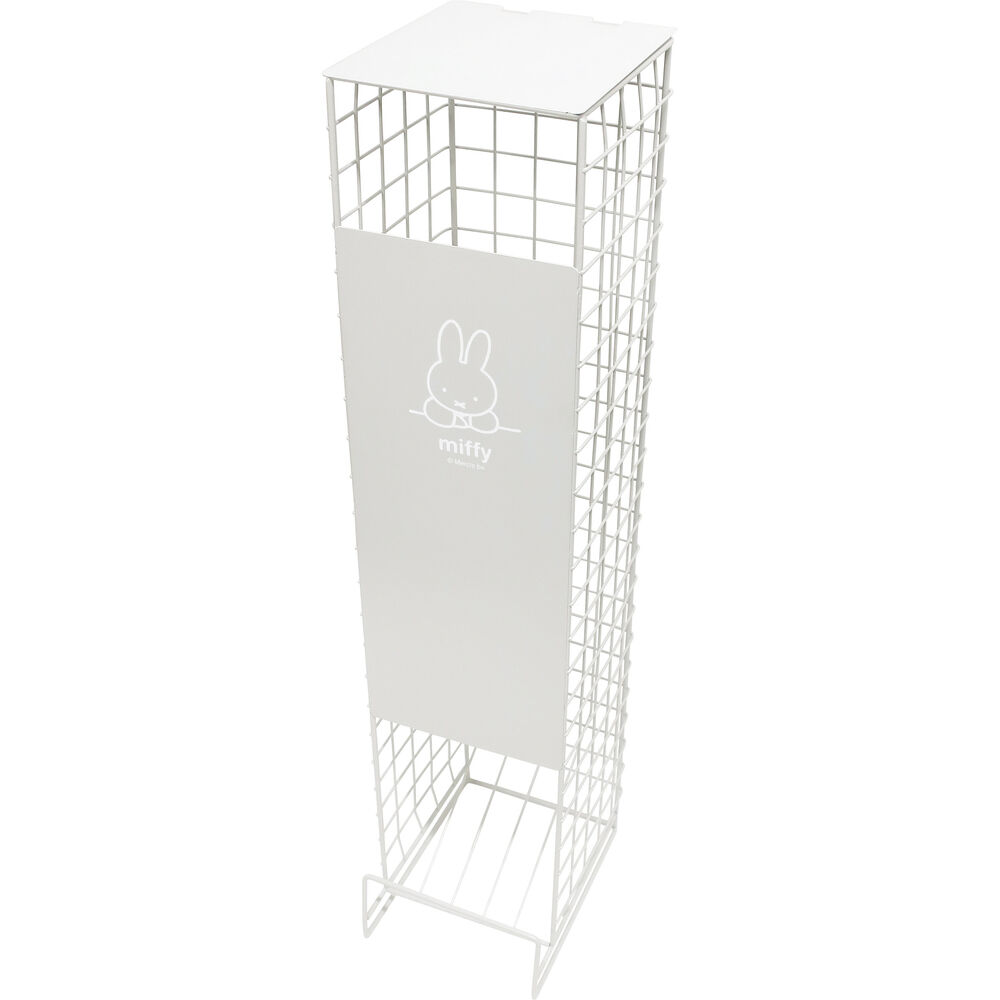 BACKYARD FAMILY「ミッフィー トイレットペーパー ストッカー 通販 miffy 収納ケース かわいい 可愛い」|トイレタリー・ランドリーグッズ|グレー1